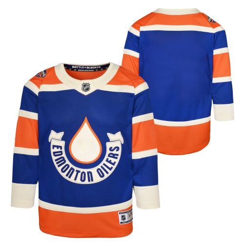 Youth NHL Edmonton Oilers #Blank 2023 Heritage Classic Royal Blue