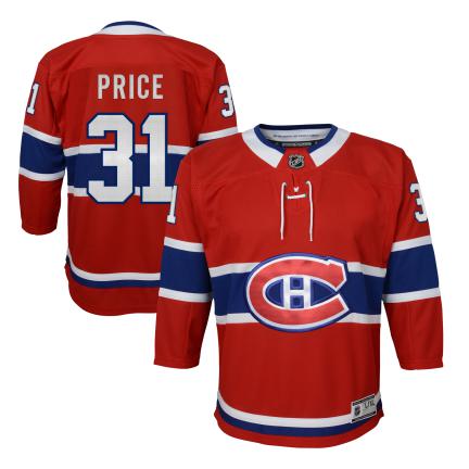 Youth NHL Montreal Canadiens #31 Carey Price Home