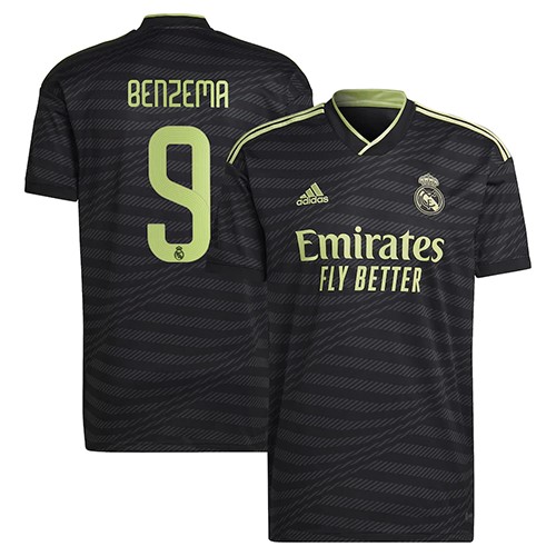 Mens Adidas Real Madrid Karim Benzema 2223 Third Jersey