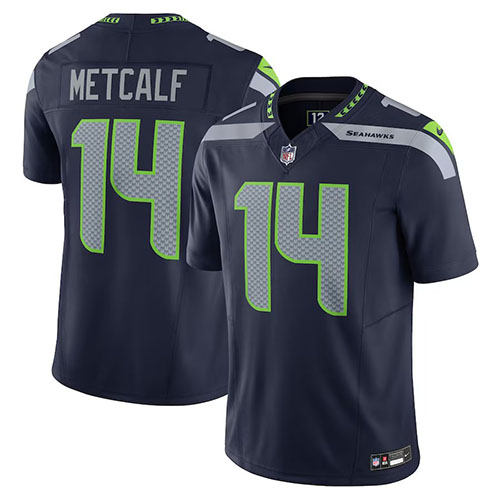 Mens NFL Seattle Seahawks #14 DK Metcalf Nike Vapor F.U.S.E. Limited Jersey