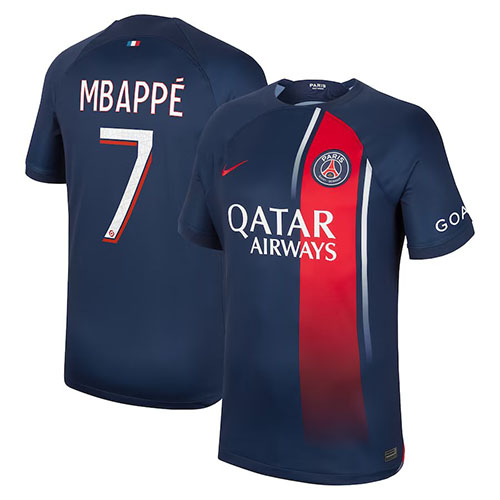 Mens Paris Saint-Germain #7 Kylian Mbapp