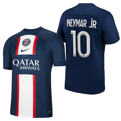 Mens Paris Saint-Germain #10 Neymar Jr. 202223 Nike Stadium Home Jersey