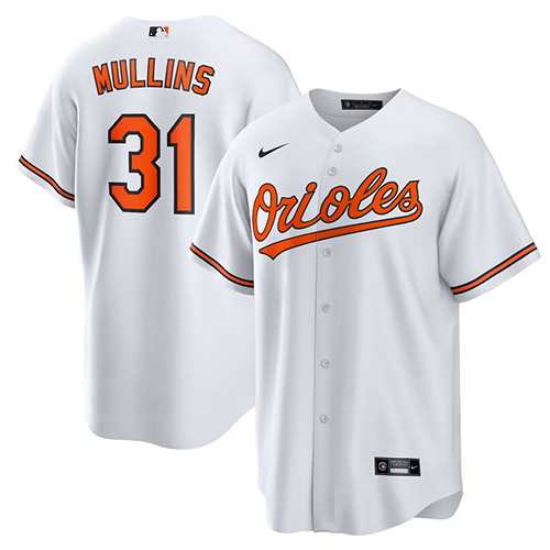 Mens #31 Cedric Mullins Baltimore Orioles Nike Replica Player Jersey - White