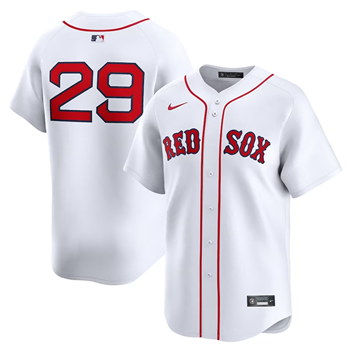 Boston Red Sox #29 Bobby Dalbec Nike Home Limited Player Jersey - White