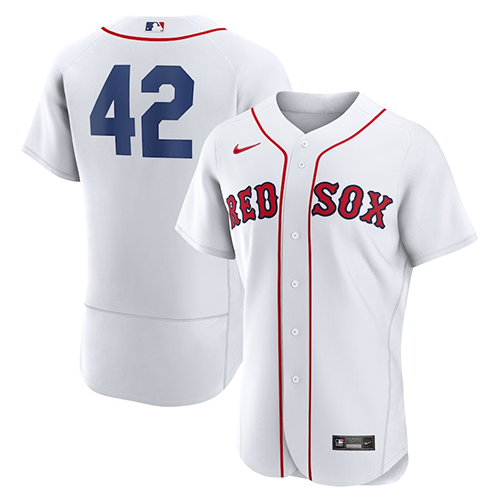 Boston Red Sox #42 Jackie Robinson Nike 2023 Day Authentic Jersey - White