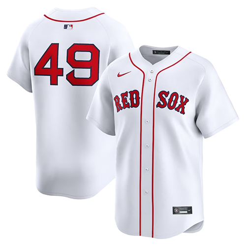 Boston Red Sox #49 Tim Wakefield Nike Home Limited Player Jersey - White