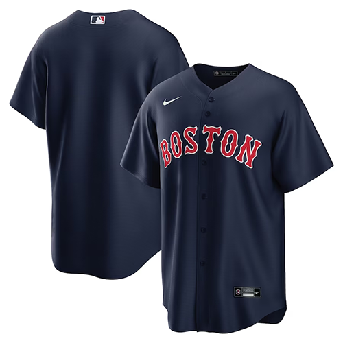 Boston Red Sox #Blank Nike Alternate Replica Team Jersey - Navy