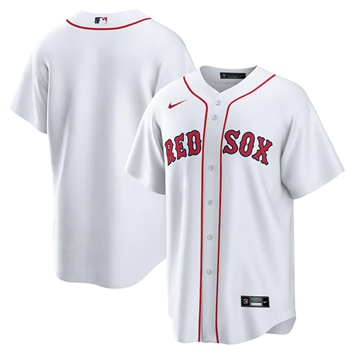 Boston Red Sox #Blank Nike Home Blank Replica Jersey - White