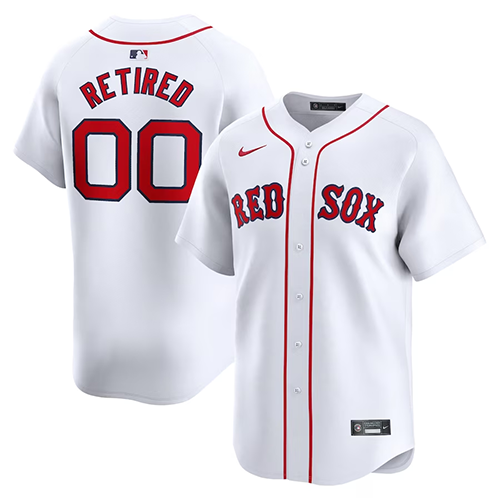 Boston Red Sox Customized Nike Home Limited Pick-A-Player Retired Roster Jersey - White