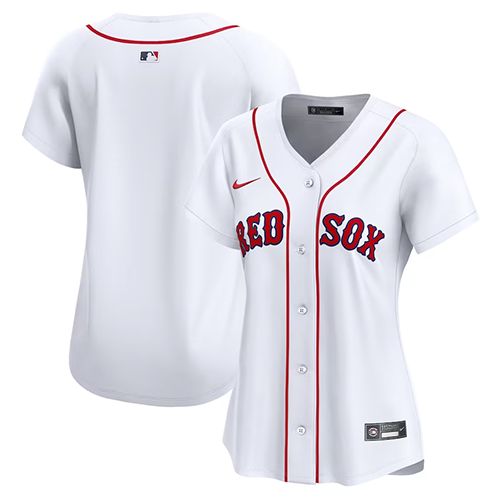 Boston Red Sox Womens #Blank Nike Home Limited Jersey - White