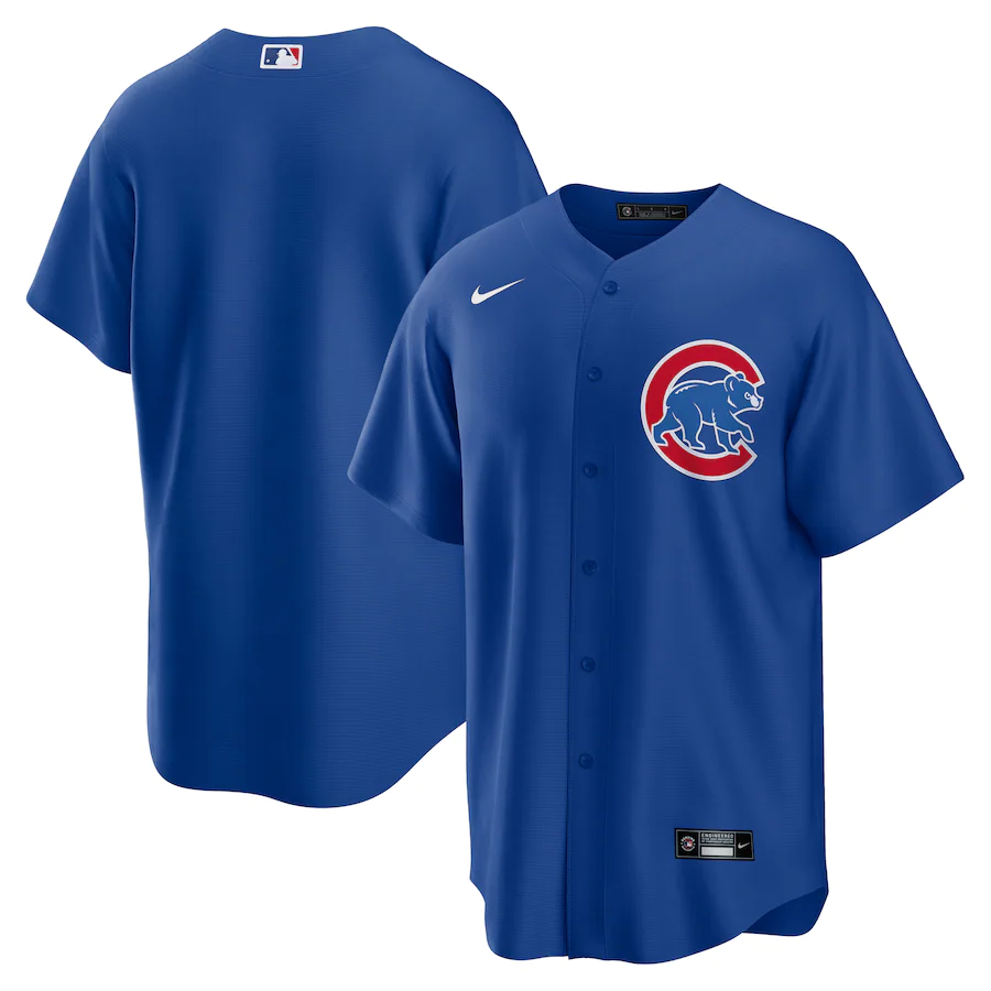 Chicago Cubs #Blank Nike Alternate Replica Team Jersey- Royal