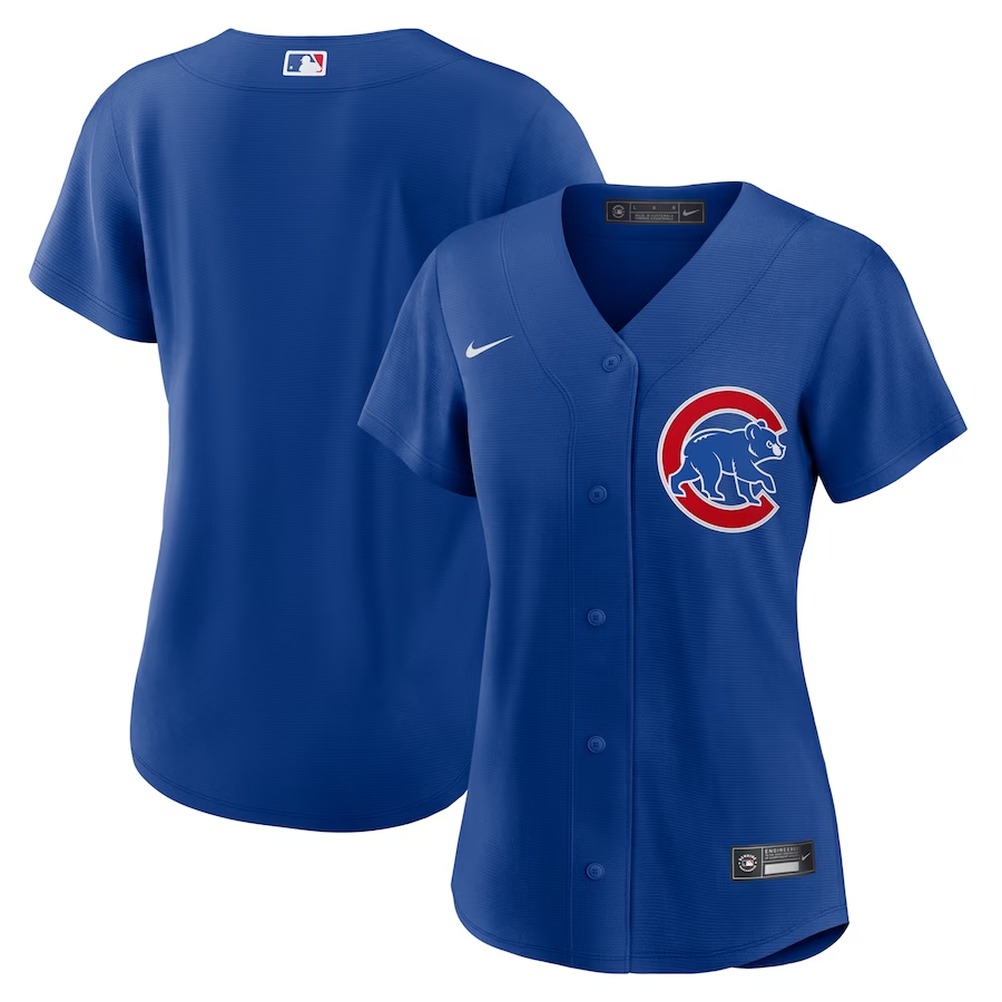 Chicago Cubs Womens #Blank Nike Alternate Replica Team Jersey- Royal
