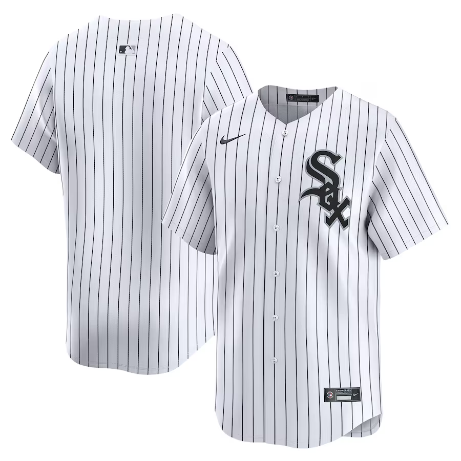 Chicago White Sox #Blank Nike Home Limited Jersey- White