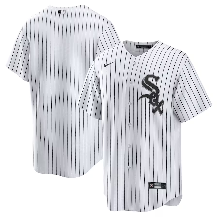 Chicago White Sox #Blank Nike Home Replica Jersey- White