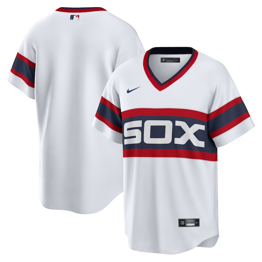 Chicago White Sox #Blank Nike Home Replica Team Jersey- White (2)
