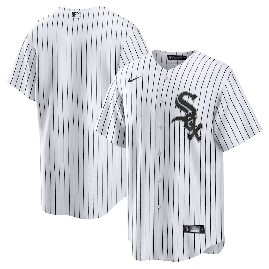 Chicago White Sox #Blank Nike Home Replica Team Jersey- White