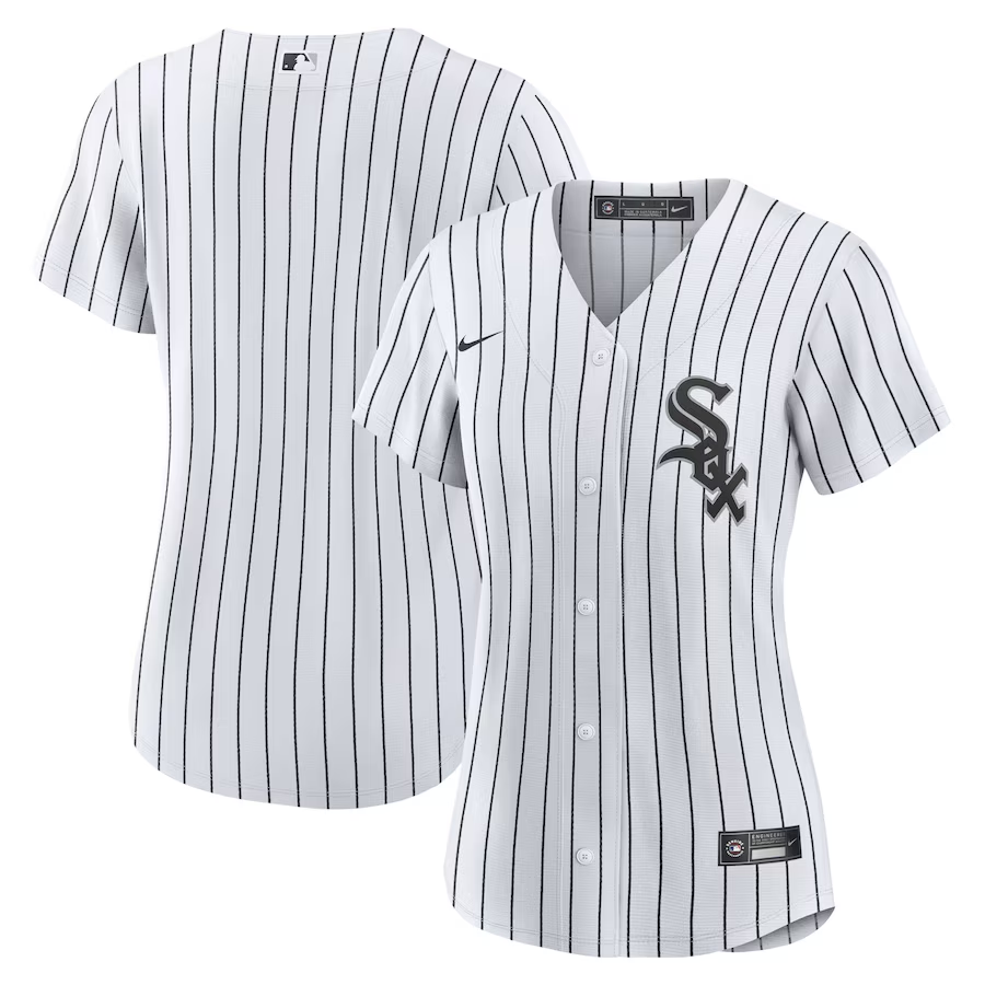 Chicago White Sox Womens #Blank Nike Home Blank Replica Jersey- White