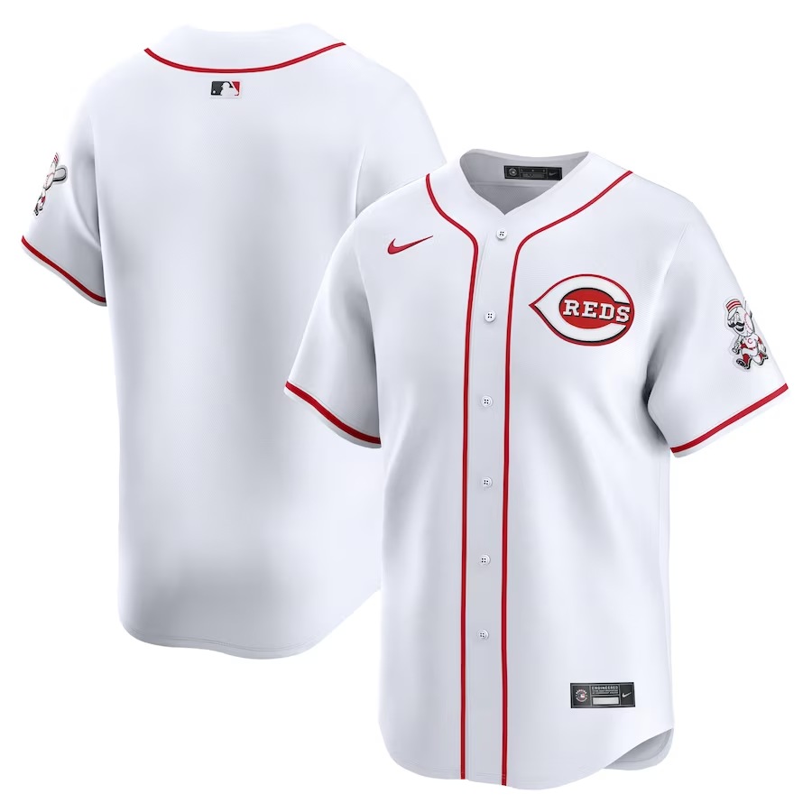 Cincinnati Reds #Blank Nike Home Limited Jersey- White