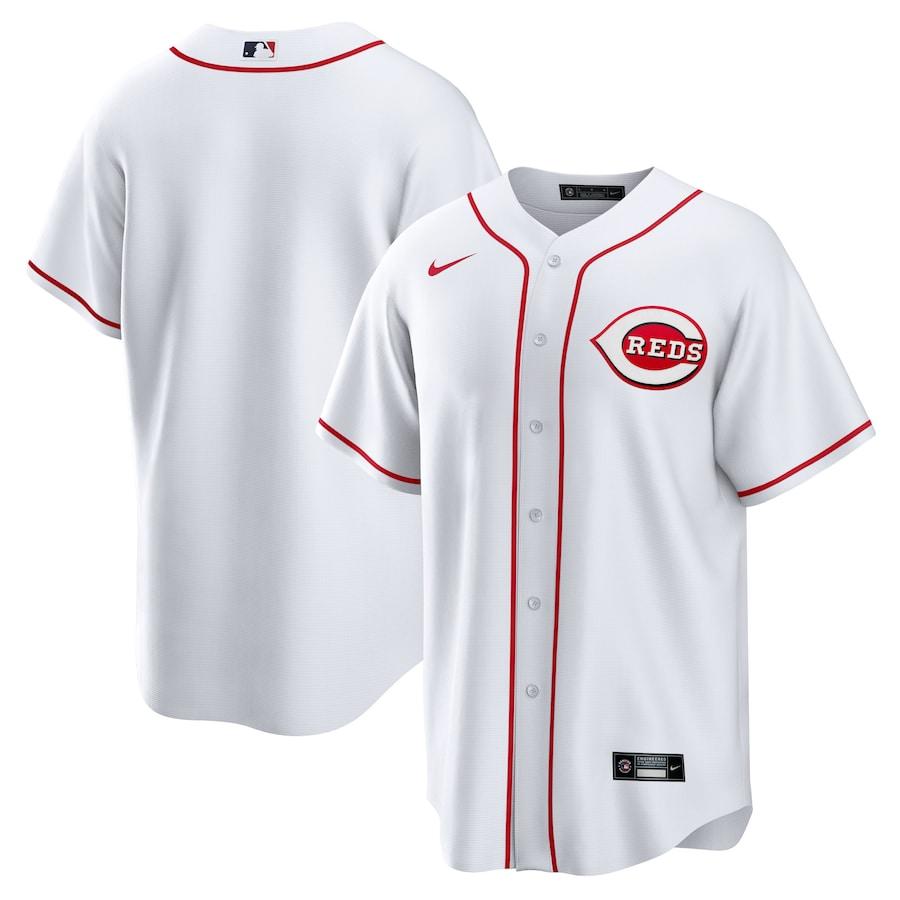 Cincinnati Reds #Blank Nike Home Replica Jersey- White