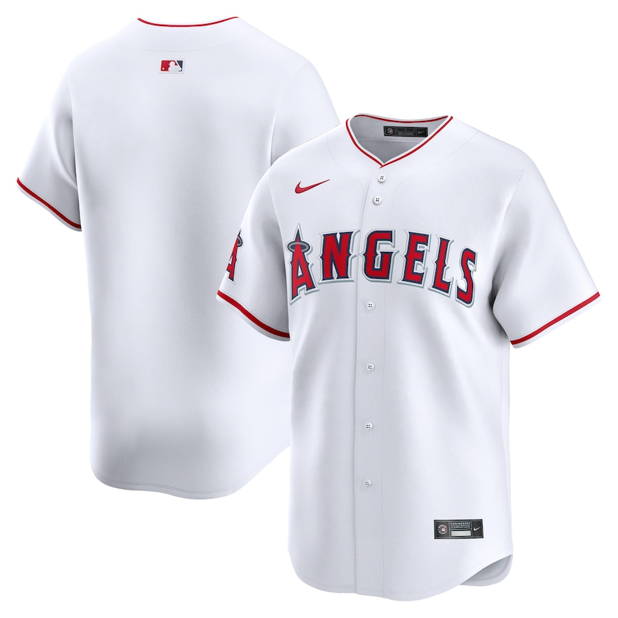 Los Angeles Angels Youth #Blank Nike Home Limited Jersey- White