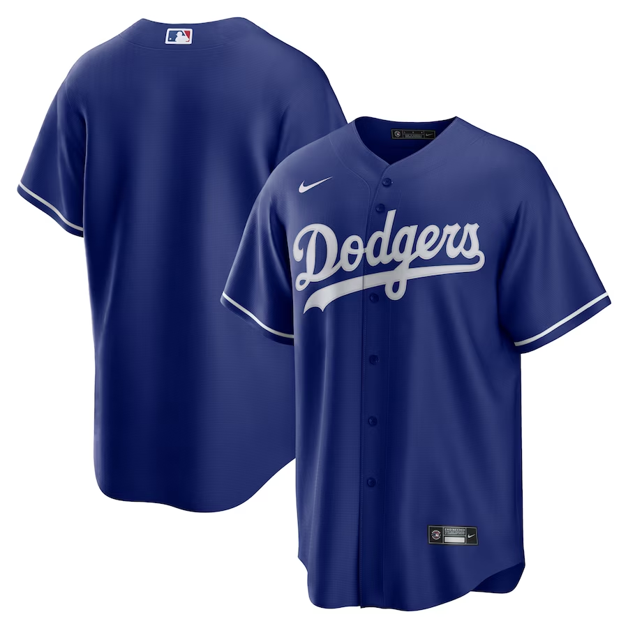 Los Angeles Dodgers #Blank Nike Alternate Replica Team Jersey - Royal
