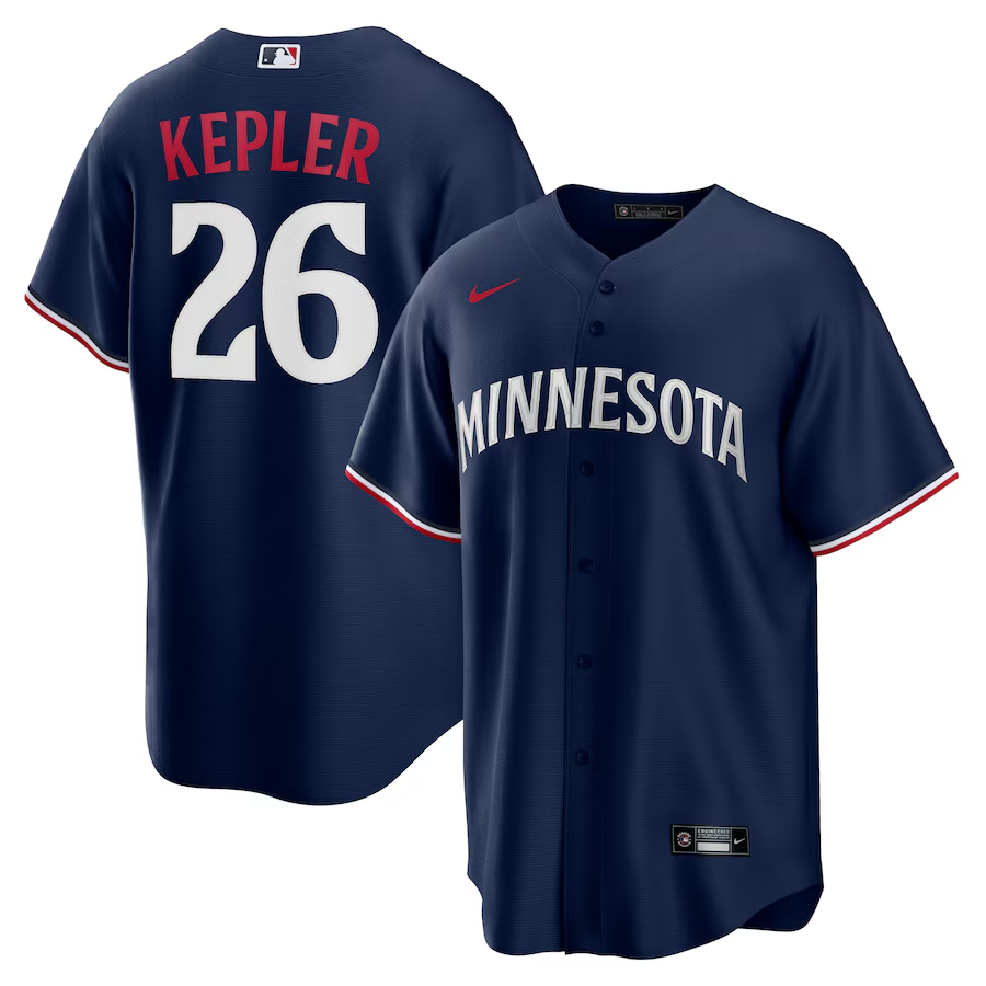 Minnesota Twins #26 Max Kepler Nike Alternate Replica Jersey - Navy