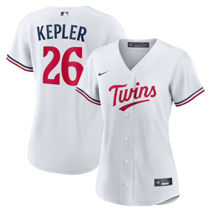 Minnesota Twins Womens #26 Max Kepler Nike Home Replica Player Jersey - White