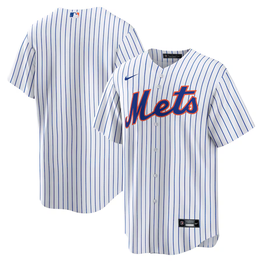 New York Mets #Blank Nike Home Replica Jersey - White