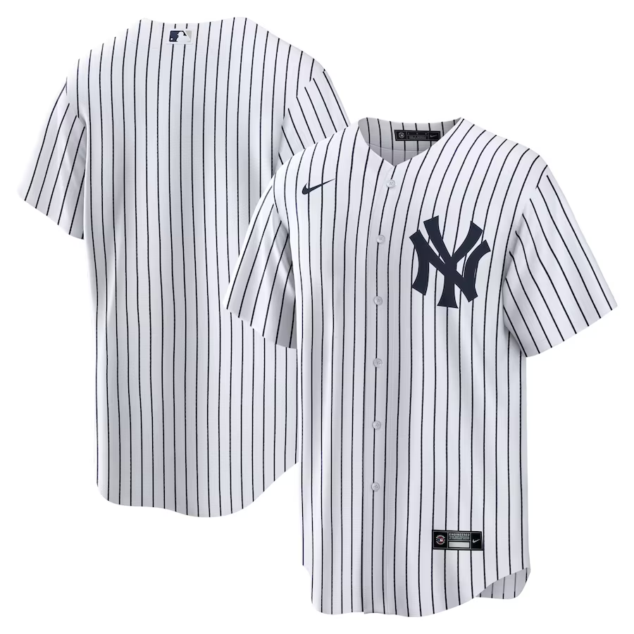 New York Yankees #Blank Nike Home Replica Jersey - White