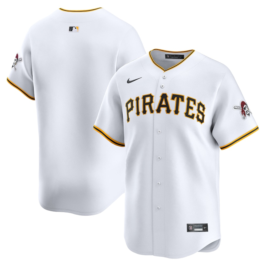 Pittsburgh Pirates #Blank Nike Home Limited Jersey - White