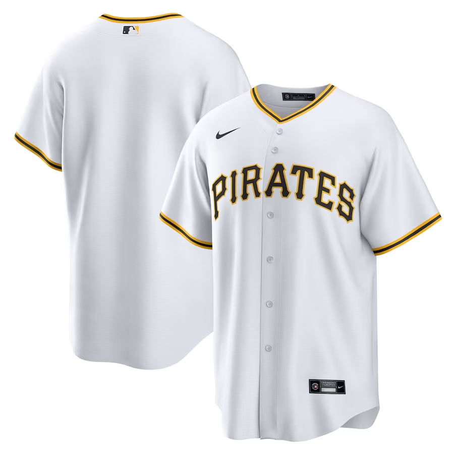 Pittsburgh Pirates #Blank Nike Home Replica Jersey - White