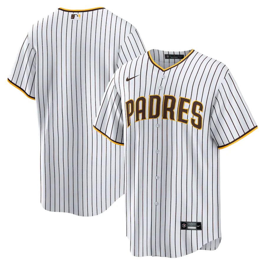 San Diego Padres #Blank Nike Home Replica Jersey - White