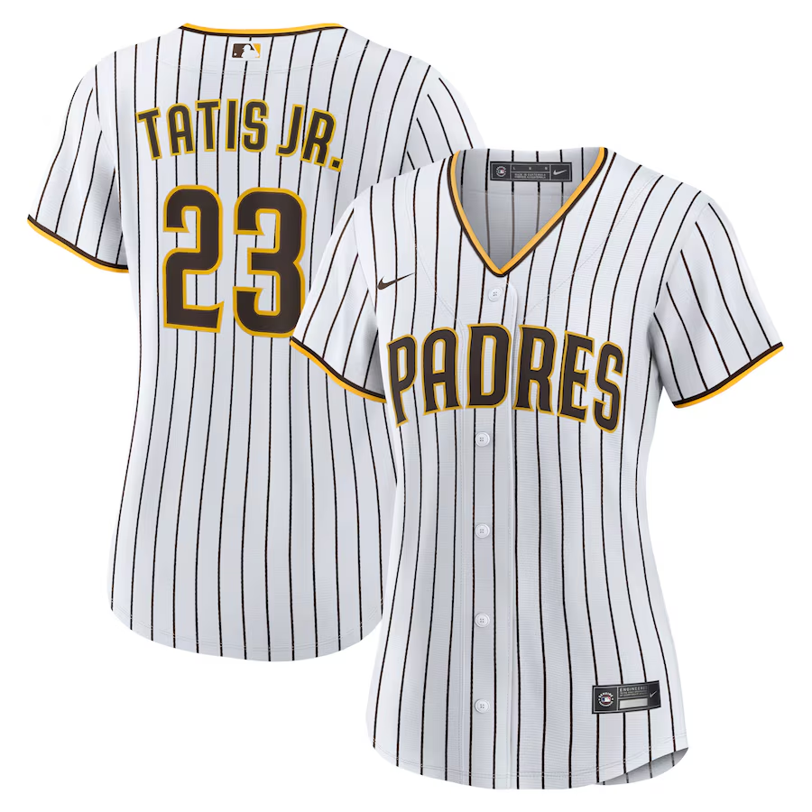 San Diego Padres Womens #23 Fernando Tatis Jr. Nike Home Replica Player Jersey - White