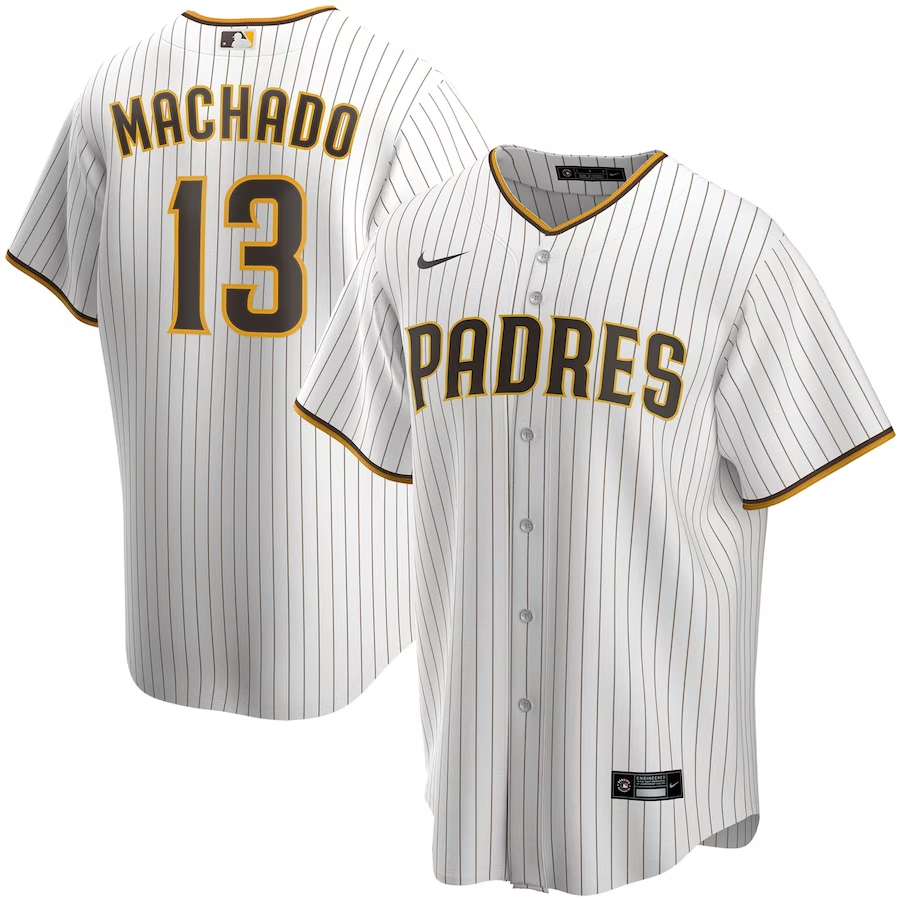 San Diego Padres Youth #13 Manny Machado Nike Alternate Replica Player Jersey - White