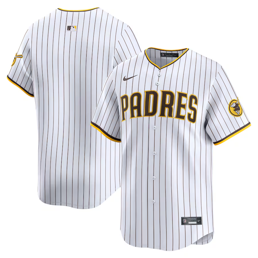 San Diego Padres Youth #Blank Nike Home Limited Jersey - White