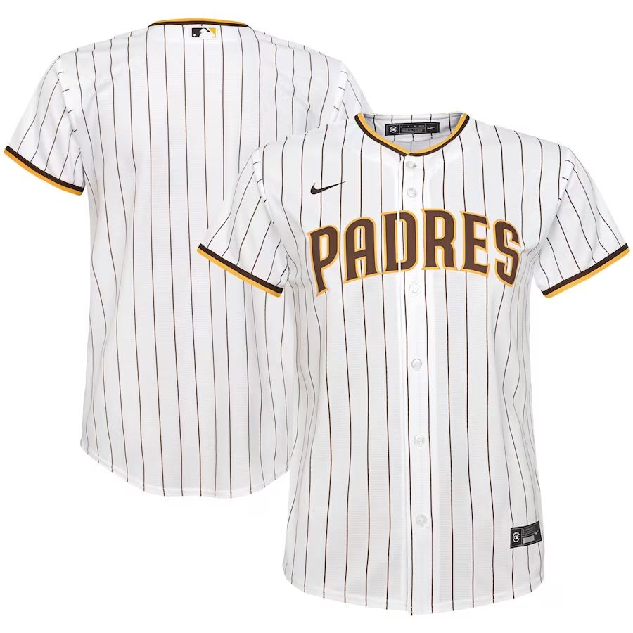 San Diego Padres Youth #Blank Nike Home Replica Team Jersey - White