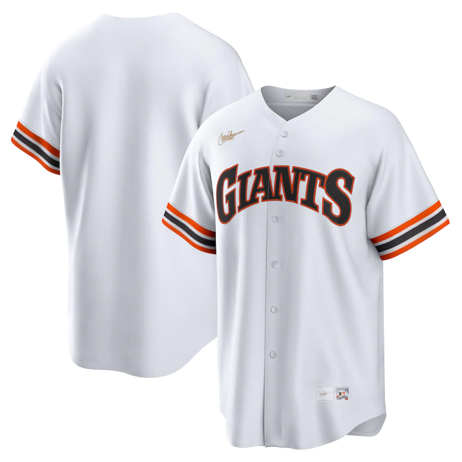 San Francisco Giants #Blank Nike Home Cooperstown Collection Team Jersey - White