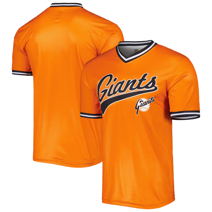San Francisco Giants #Blank Stitches Cooperstown Collection Team Jersey - Orange