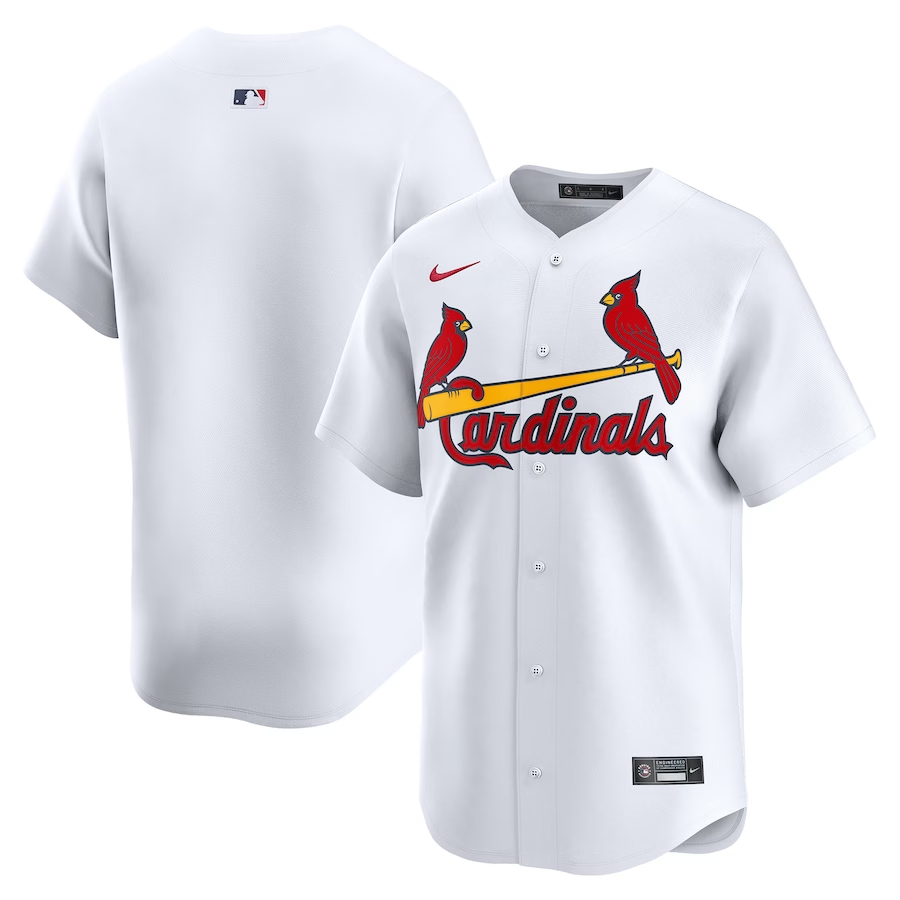 St. Louis Cardinals #Blank Nike Home Limited Jersey - White