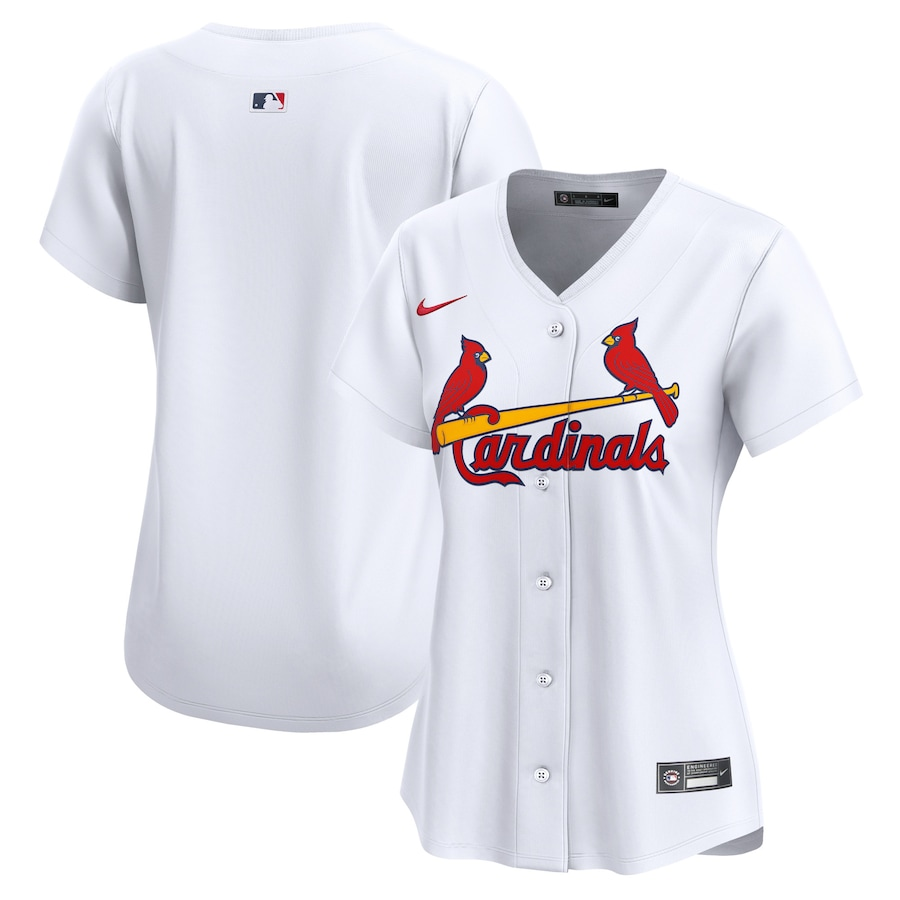St. Louis Cardinals Womens #Blank Nike Home Limited Jersey - White