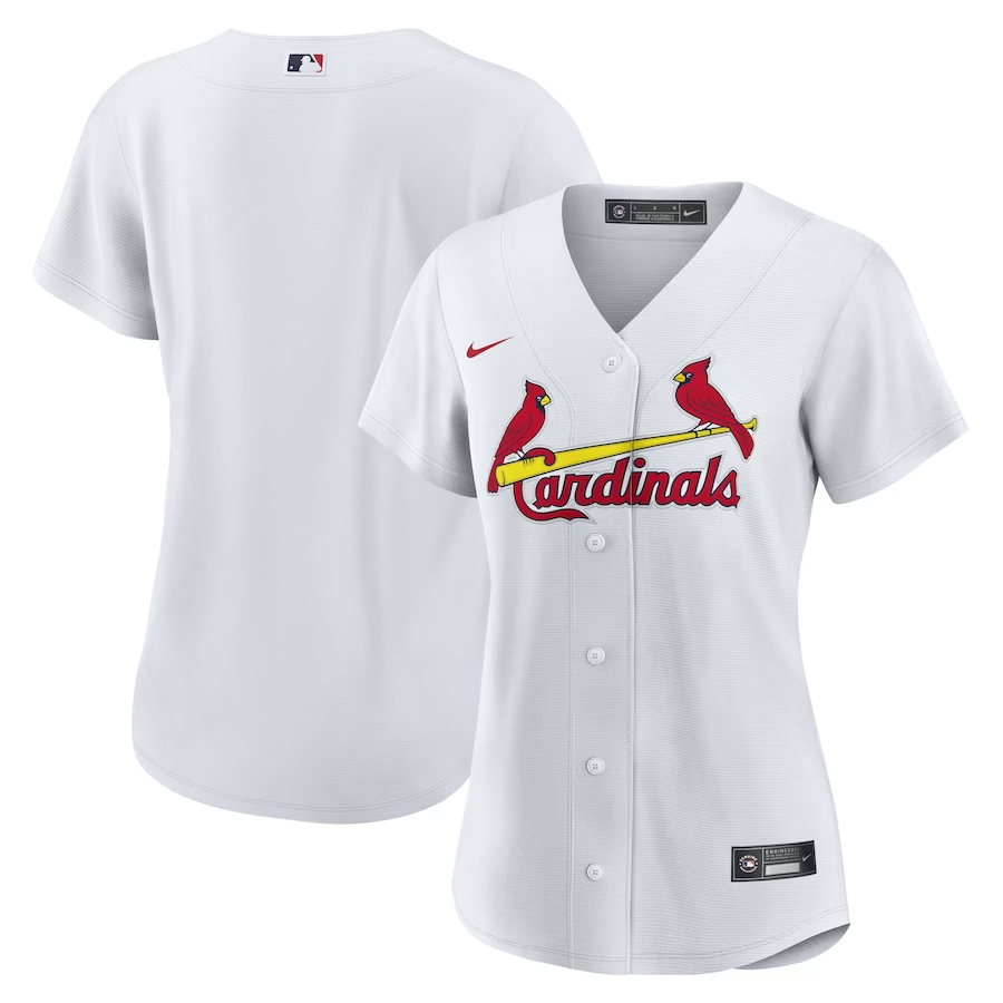 St. Louis Cardinals Womens #Blank Nike Home Replica Team Jersey - White