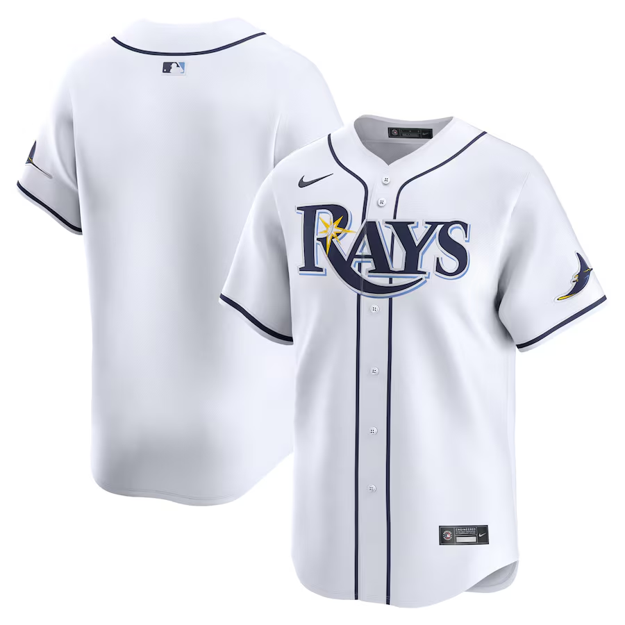 Tampa Bay Rays Youth #Blank Nike Home Limited Jersey - White