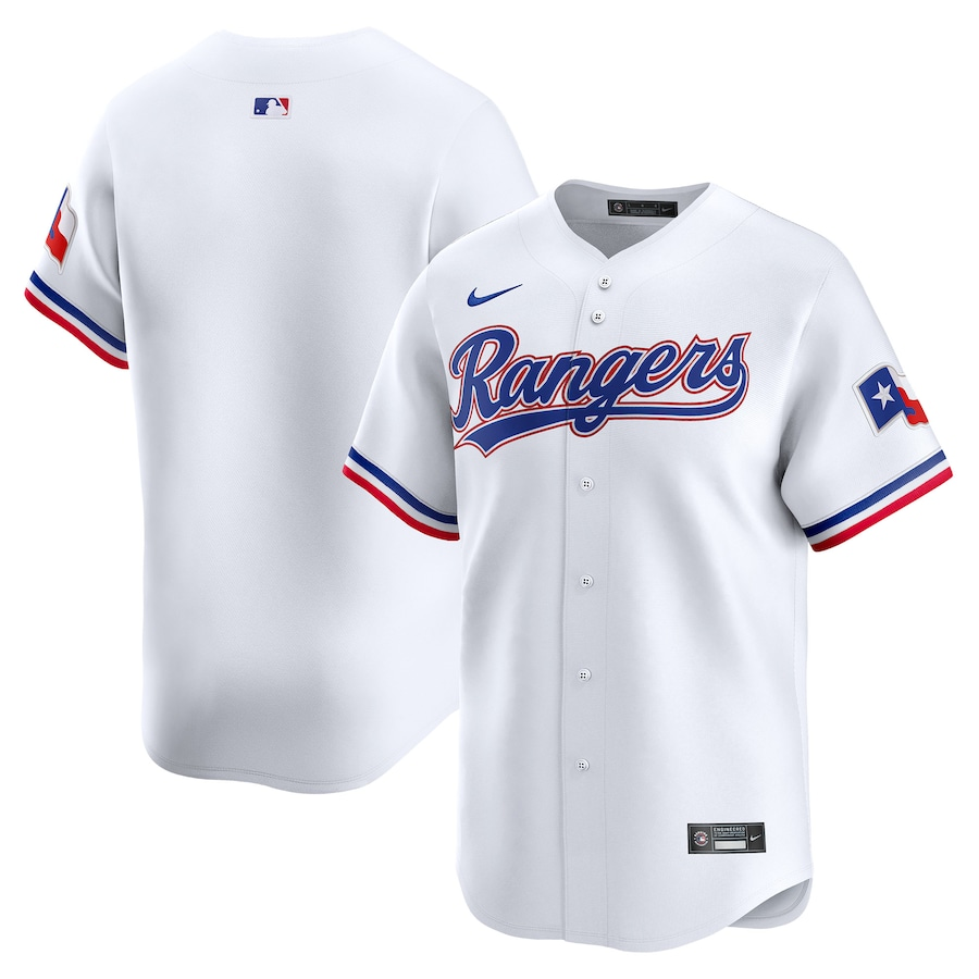Texas Rangers #Blank Nike Home Limited Jersey - White