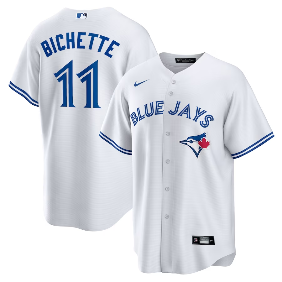Toronto Blue Jays #11 Bo Bichette Nike Replica Player Jersey - White