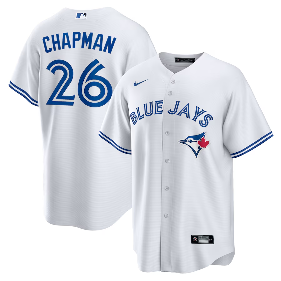Toronto Blue Jays #26 Matt Chapman Nike Replica Player Jersey - White