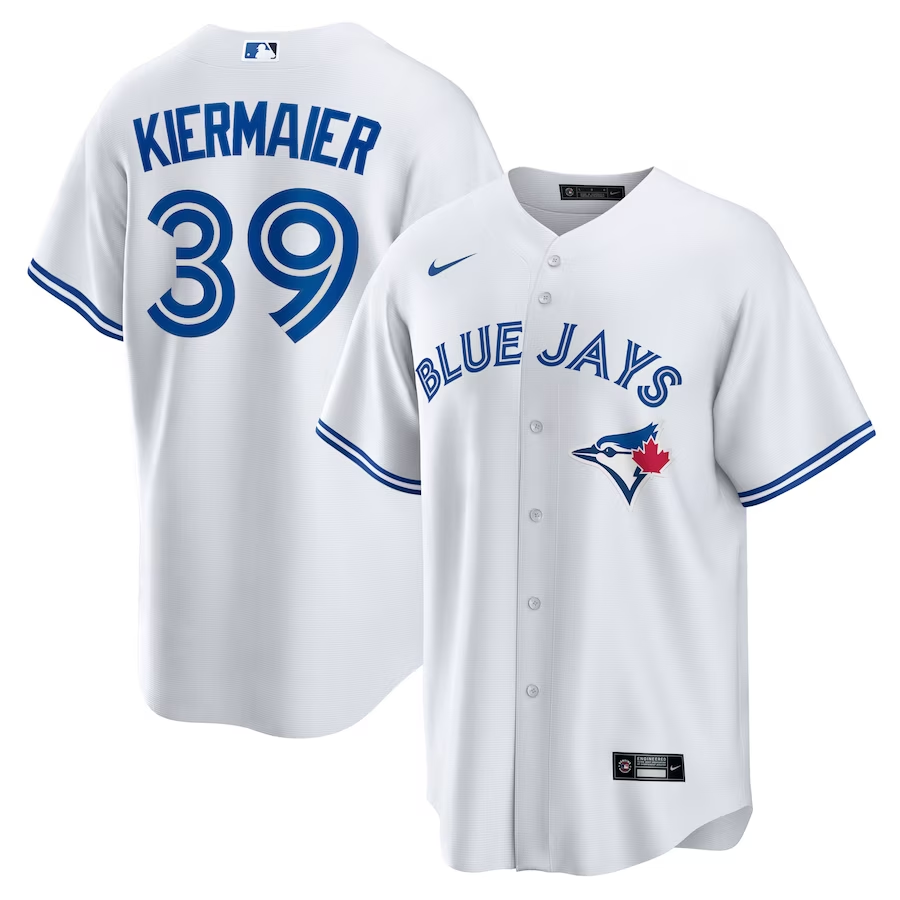 Toronto Blue Jays #39 Kevin Kiermaier Nike Replica Player Jersey - White