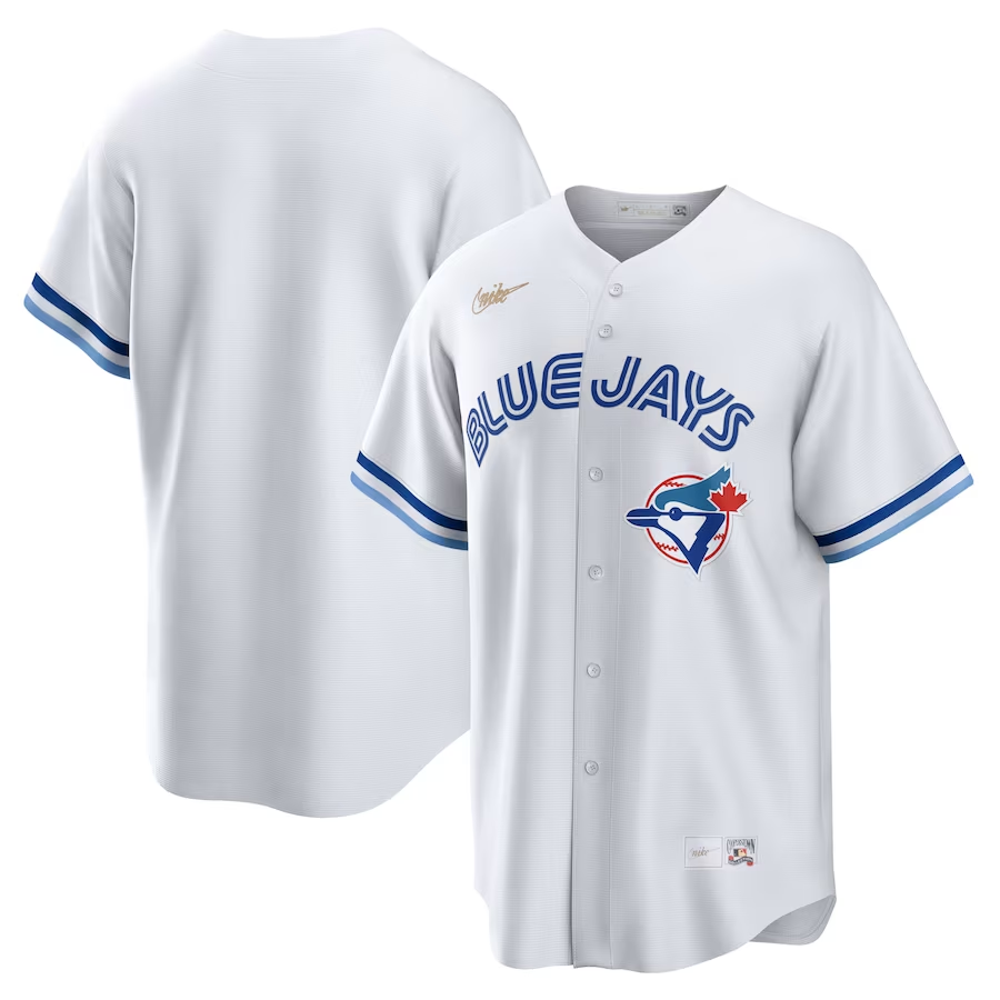 Toronto Blue Jays #Blank Nike Home Cooperstown Collection Team Jersey - White