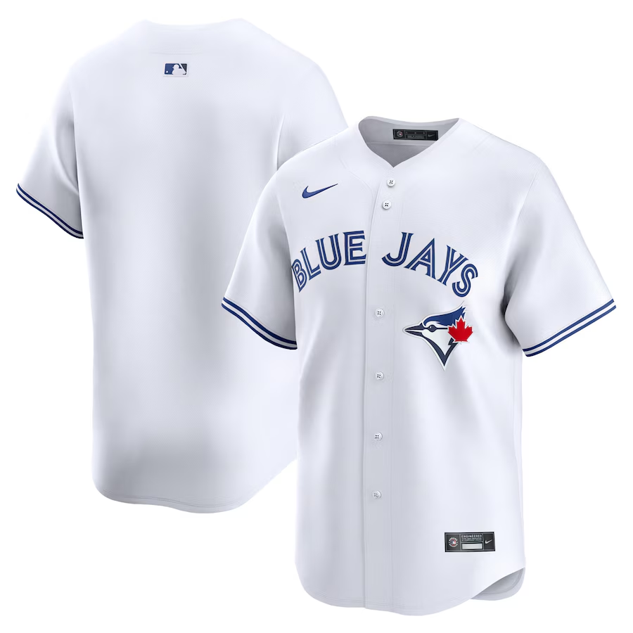 Toronto Blue Jays Youth #Blank Nike Home Limited Jersey - White