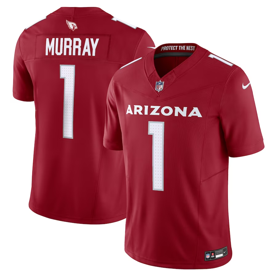 Arizona Cardinals #1 Kyler Murray Nike Cardinal Vapor F.U.S.E. Limited Jersey