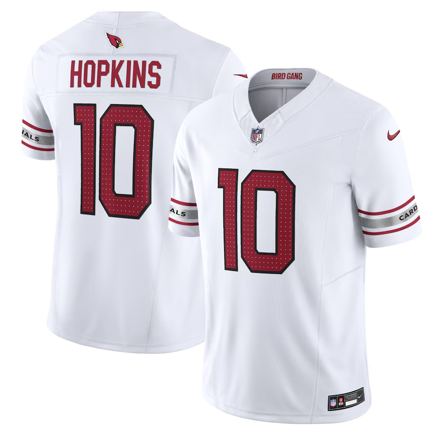 Arizona Cardinals #10 DeAndre Hopkins Nike White Vapor F.U.S.E. Limited Jersey